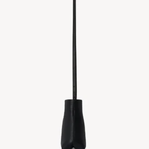 The Row N/S Park Crossbody Bag In Black Leather