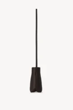 The Row N/S Park Deep Brown Leather Crossbody Bag