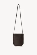 The Row N/S Park Crossbody Bag Deep Brown