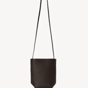 The Row N/S Park Crossbody Bag Deep Brown