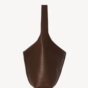 The Row Bindle Stitch Deep Brown Leather Bag