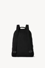 The Row Sisal Black Leather Backpack
