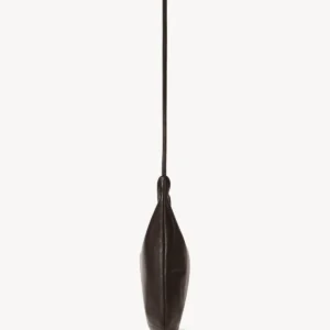 The Row N/S Izzy Dark Brown Leather Bag