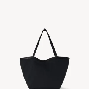 The Row Park Tote Three Canvas Bag Black
