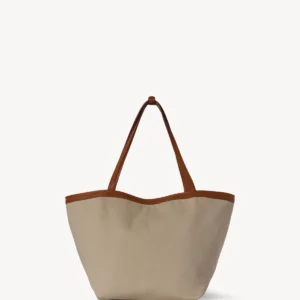 The Row Park Tote Three Brown Canvas Bag