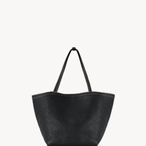 The Row Park Tote Three Stitch Bag Black