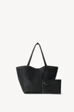 The Row Park Tote Three Stitch Bag In Black