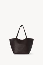The Row Park Tote Three Stitch Bag Dark Brown