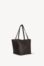 The Row Park Tote Three Stitch Dark Brown Luxury Bag