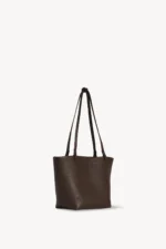 The Row Medium Park Tote Bag In Deep Brown