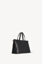 The Row Black Marcel Leather Bag