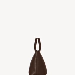 The Row Marcel Bag In Deep Brown