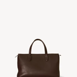 The Row Marcel Bag Deep Brown