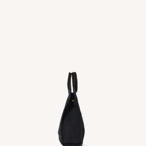 The Row Sisal Shopper Bag In Black