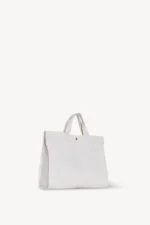 The Row Sisal Optical White Luxury Shopper Bag