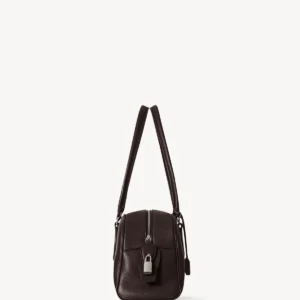 The Row E W India Deep Brown Bag