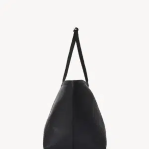 The Row XL Park Tote Bag With Stitched Detailing In Black
