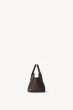 The Row Terrasse Bauletto Bag In Dark Brown