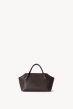 The Row Terrasse Bauletto Bag Dark Brown