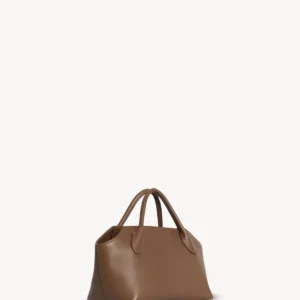 The Row Terrasse Bauletto Bag Tawny Brown
