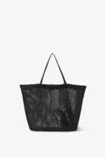 The Row Barn Black Leather Tote Bag