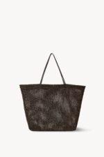 The Row Barn Tote Bag Dark Brown