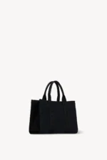 The Row Black Mini Georgia Leather Bag