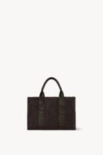 The Row Mini Georgia Bag Dark Brown