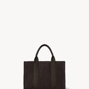 The Row Mini Georgia Bag Dark Brown