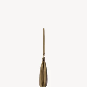 The Row Mustard Elise Leather Bag