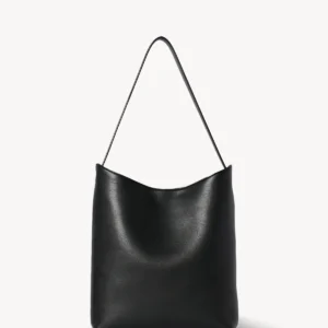 The Row Alma Shoulder Bag Black