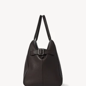 The Row Marco Bag In Deep Brown