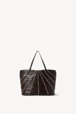 The Row Small Alba Bag Dark Burgundy