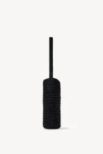 Black The Row Alma Raffia Shoulder Handbag