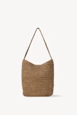 The Row Alma Shoulder Raffia Bag Thé