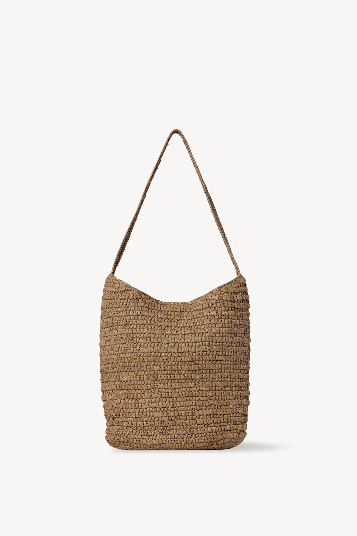 The Row Alma Shoulder Raffia Bag Thé The Row Alma Shoulder Raffia Bag Thé