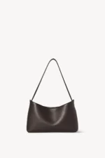 The Row Alma Baguette Dark Brown