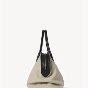 The Row Agnes 15 Canvas Shoulder Bag