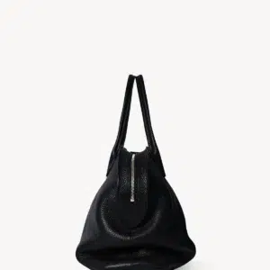 The Row Agnes 15 Black Handbag
