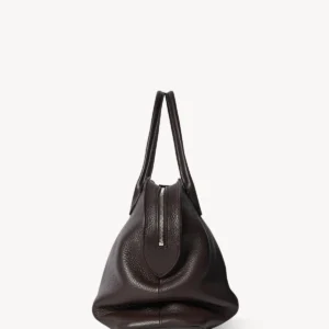 The Row Agnes 15 Bag In Dark Brown