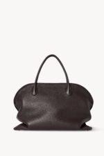 The Row Agnes 15 Bag Dark Brown