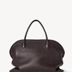 The Row Agnes 15 Bag Dark Brown